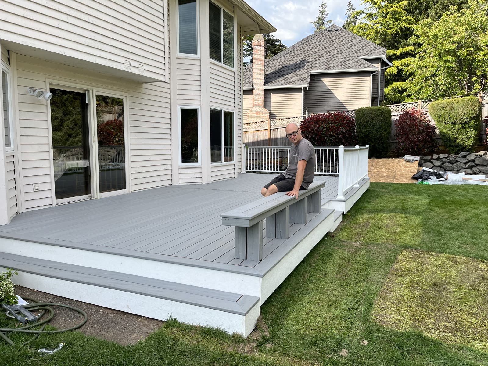 Multi-Level Deck Build
